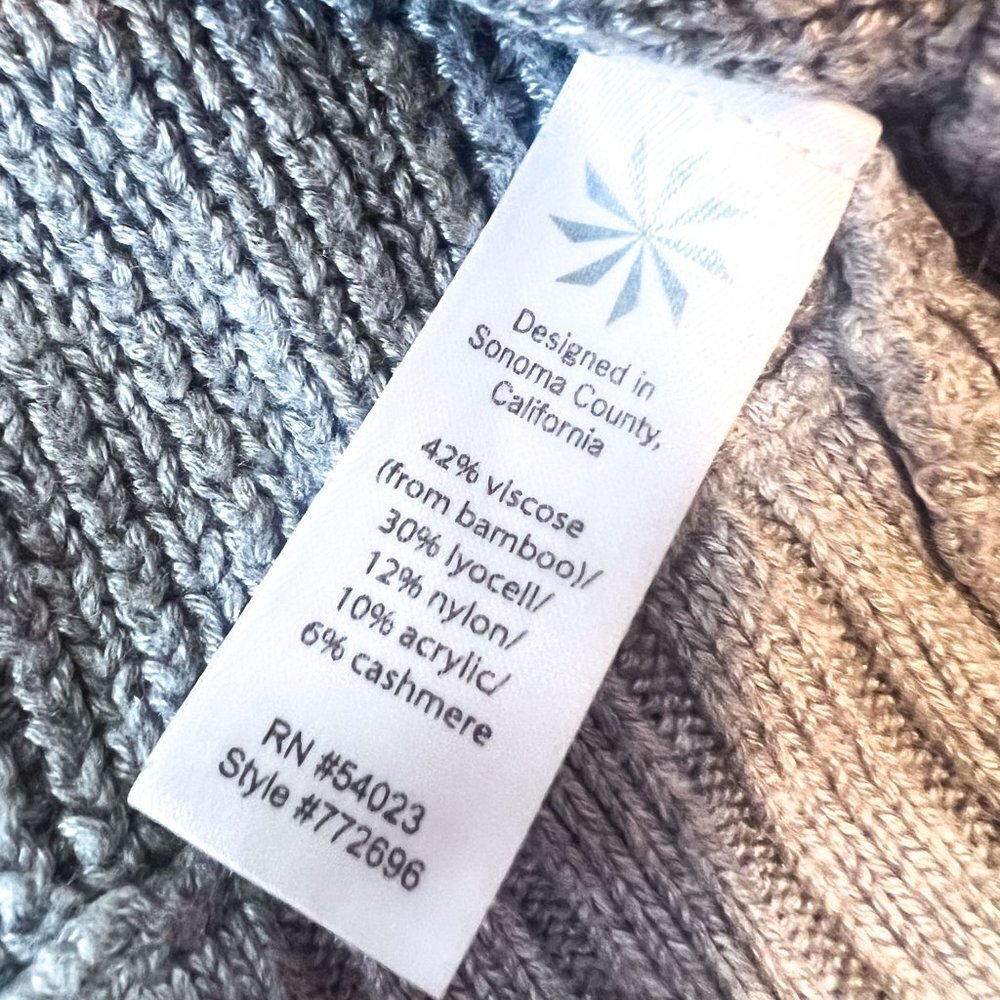 Athleta Knit Tunic Sweater Gray Small - Picture 9 of 10